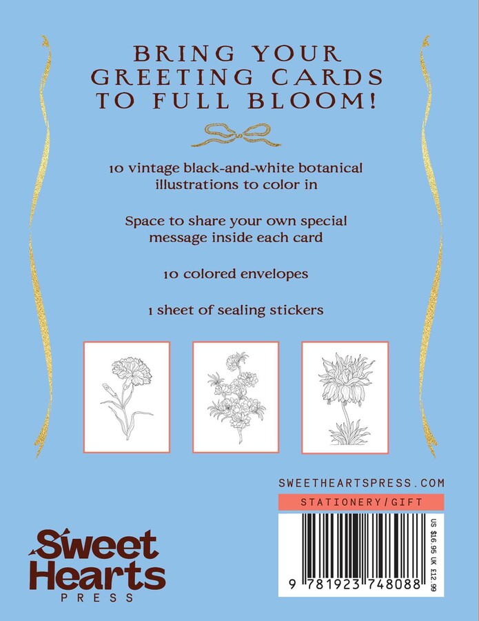 Color-Your-Own Botanical Cards
