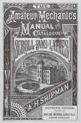 A. H. Shipman Bracket Saw Company A. H. Shipman Bracket Saw Company