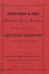 Joseph Breck & Sons' 1880 Catalogue