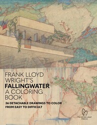 Frank Lloyd Wright's Fallingwater: A Coloring Book