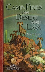 Camp-Fire on Desert and Lava Camp-Fire on Desert and Lava