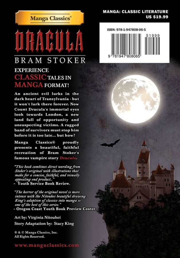Manga Classics: Dracula (Paperback)