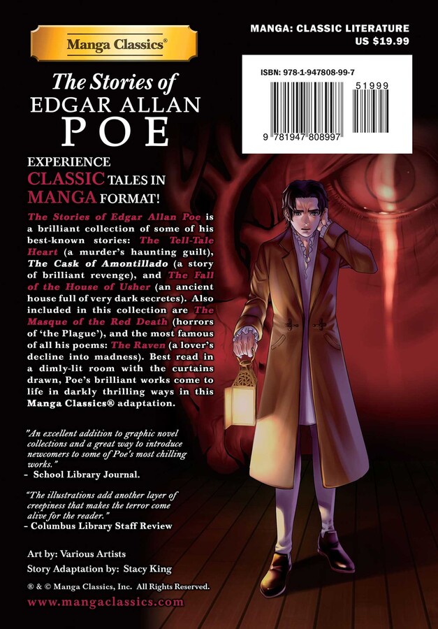 Manga Classics: Stories of Edgar Allan Poe: (Paperback)