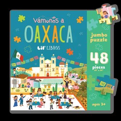 VÁMONOS: Oaxaca Lil' Jumbo Puzzle 48 Piece VÁMONOS: Oaxaca Lil' Jumbo Puzzle 48 Piece
