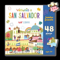 VÁMONOS: San Salvador Lil' Jumbo Puzzle 48 Piece VÁMONOS: San Salvador Lil' Jumbo Puzzle 48 Piece