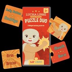 Lucha Libre: Anatomy / Anatomía Lil' Puzzle Duo 20 Piece (Bilingual: English/Spanish) Lucha Libre: Anatomy / Anatomía Lil' Puzzle Duo 20 Piece (Bilingual: English/Spanish)