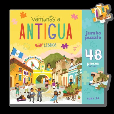 VÁMONOS: Antigua Jumbo Puzzle 48 Piece VÁMONOS: Antigua Jumbo Puzzle 48 Piece