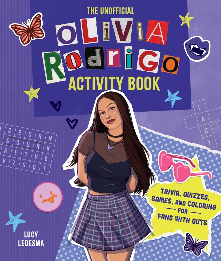 Unofficial Olivia Rodrigo Activity Book