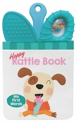 Happy Rattle Book - My First Words Happy Rattle Book - My First Words