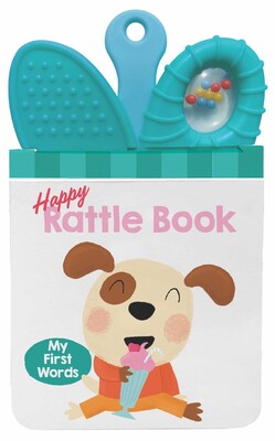 Happy Rattle Book - My First Words Happy Rattle Book - My First Words
