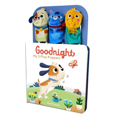 Goodnight My 3 Play Puppets - Pet Friends Goodnight My 3 Play Puppets - Pet Friends