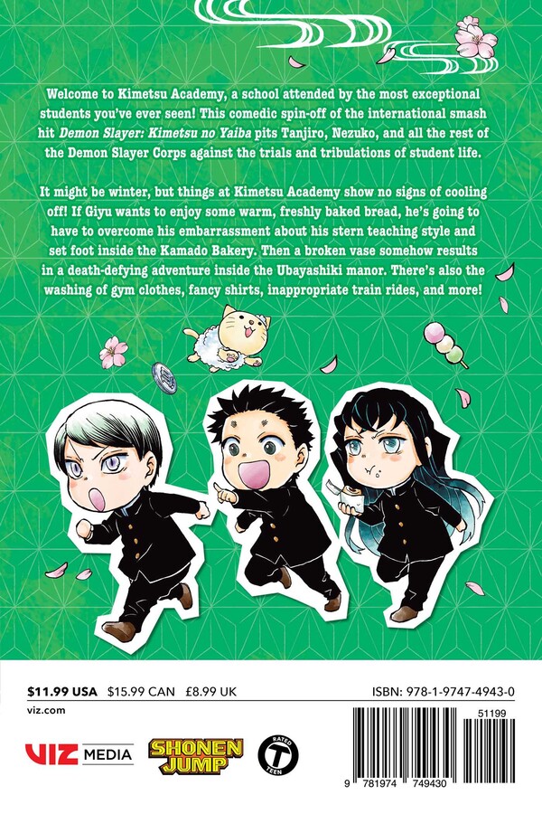 Demon Slayer: Kimetsu Academy, Vol. 4 | Book by Natsuki Hokami ...