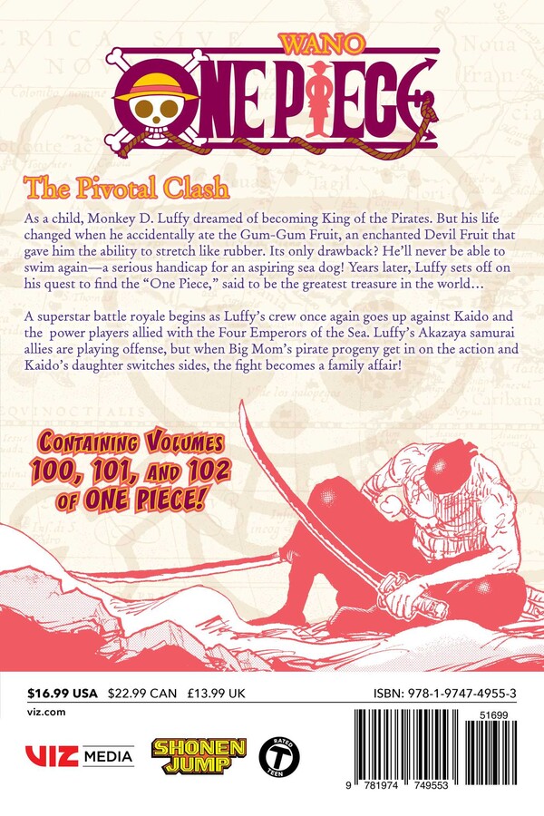 One Piece (Omnibus Edition), Vol. 34