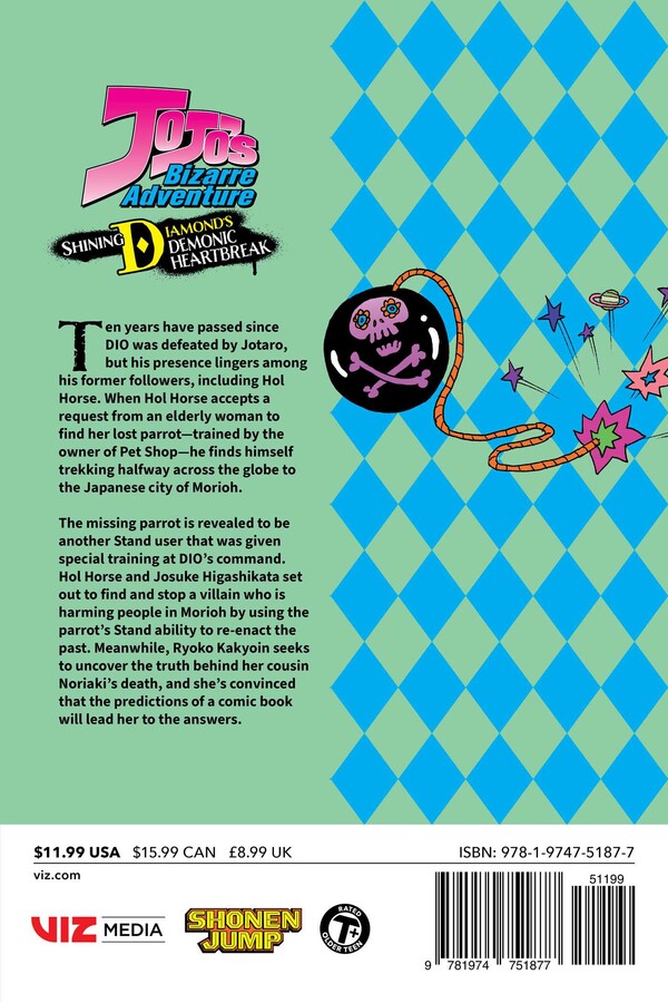 JoJo's Bizarre Adventure: Shining Diamond's Demonic Heartbreak, Vol. 2