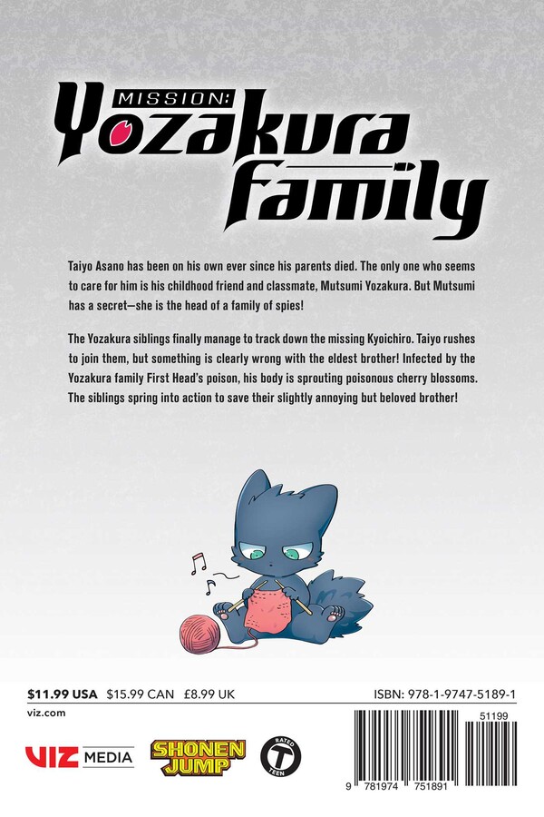 Mission: Yozakura Family, Vol. 15