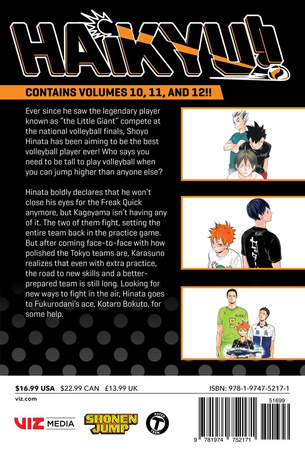 Haikyu!! (3-in-1 Edition), Vol. 4