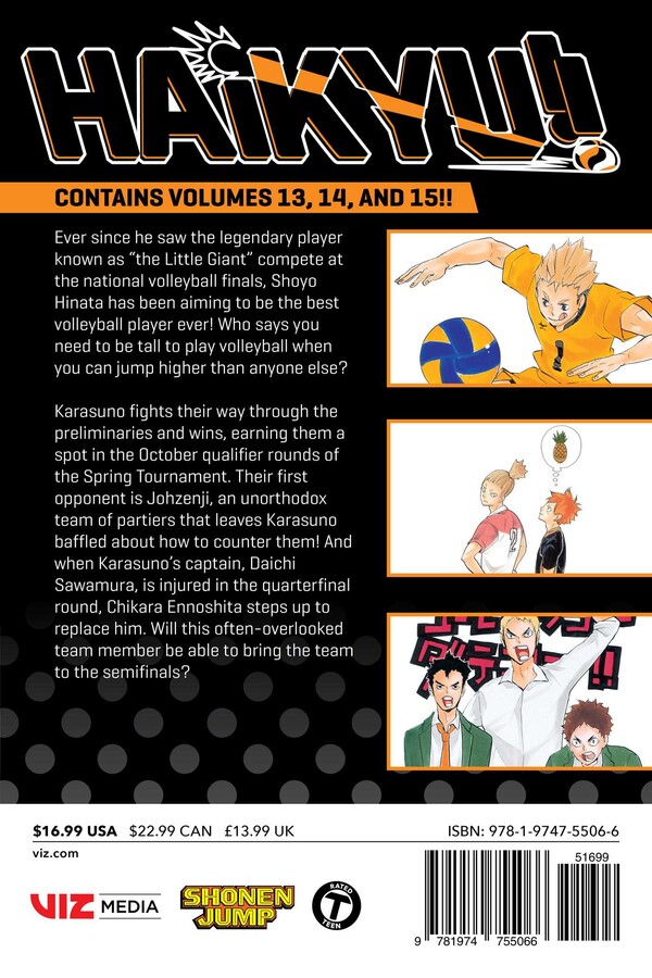 Haikyu!! (3-in-1 Edition), Vol. 5