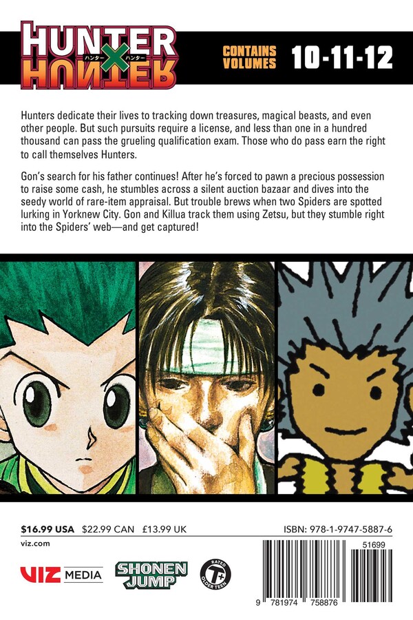 Hunter x Hunter (3-in-1 Edition), Vol. 4
