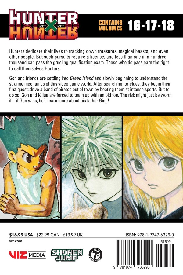 Hunter x Hunter (3-in-1 Edition), Vol. 6