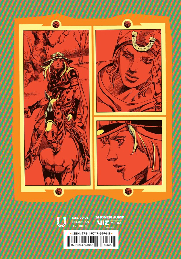 JoJo's Bizarre Adventure: Part 7--Steel Ball Run, Vol. 8