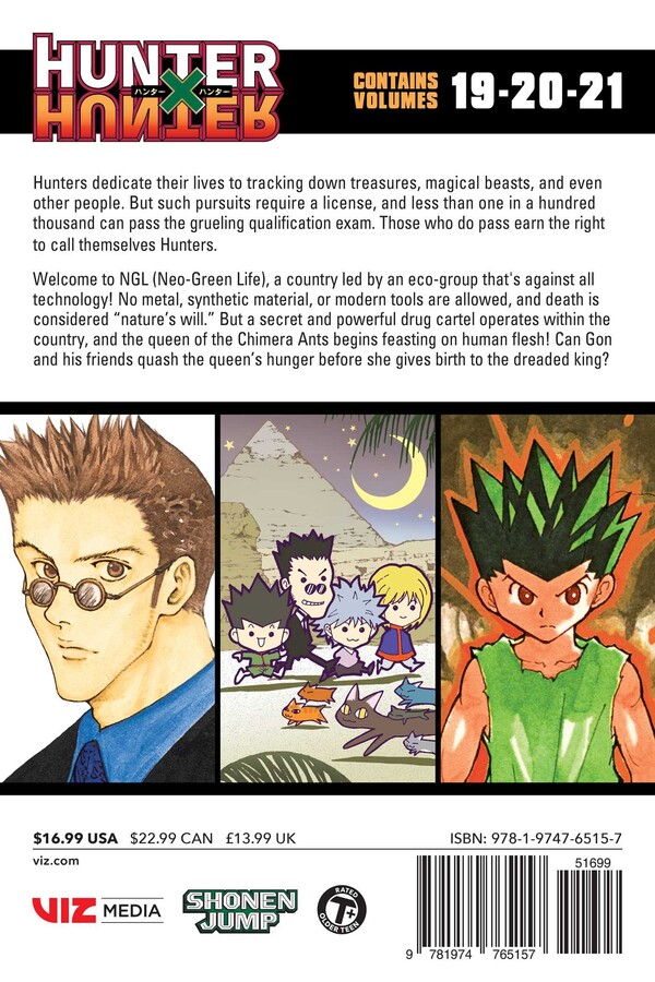 Hunter x Hunter (3-in-1 Edition), Vol. 7
