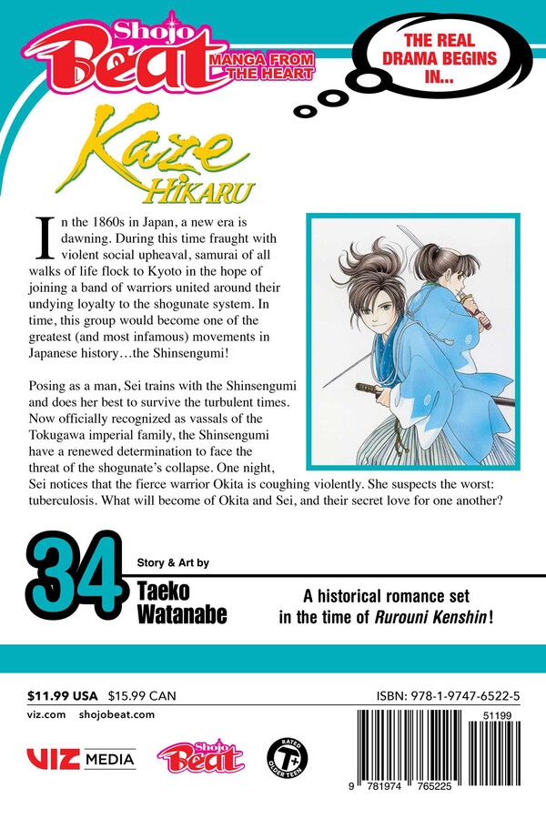 Kaze Hikaru, Vol. 34