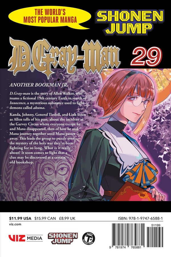 D.Gray-man, Vol. 29