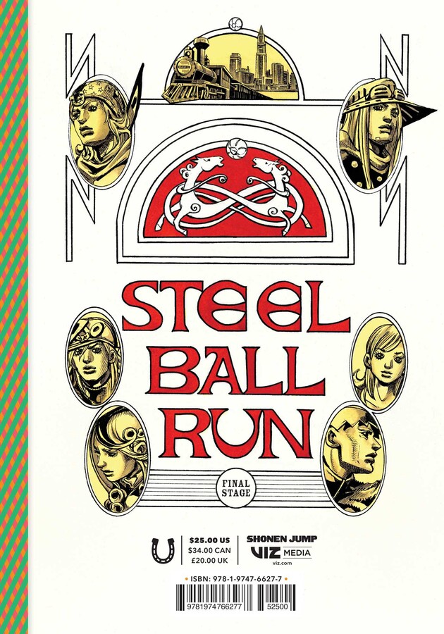 JoJo's Bizarre Adventure: Part 7--Steel Ball Run, Vol. 12