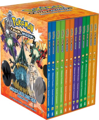 Pokémon: Sun & Moon Complete Manga Box Set | Book by Hidenori