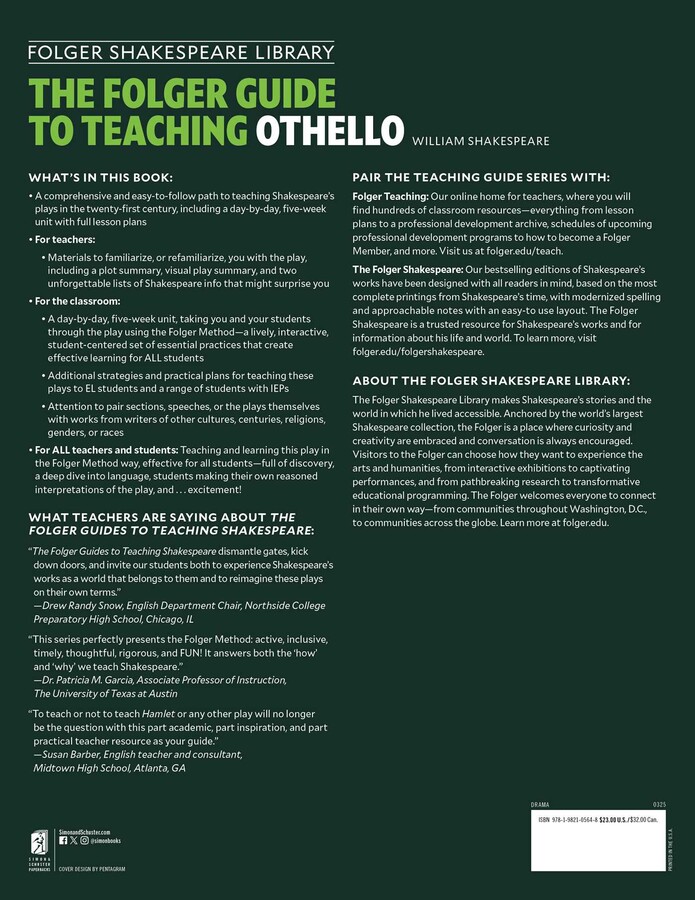 Folger Guide to Teaching Othello