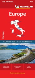 Michelin Europe Map 705