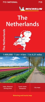 Michelin Netherlands Map 715