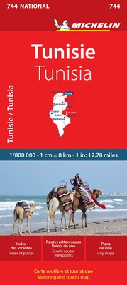 Michelin Map Africa Tunisia 744 Michelin Map Africa Tunisia 744