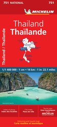 Michelin Map Thailand 751