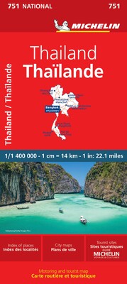 Michelin Map Thailand 751 Michelin Map Thailand 751
