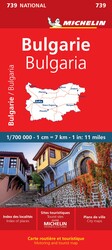 Michelin Bulgaria Map 739