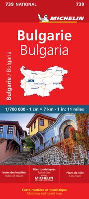 Michelin Bulgaria Map 739 Michelin Bulgaria Map 739