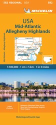 Michelin USA: Mid-Atlantic, Allegheny Highlands Map 582 Michelin USA: Mid-Atlantic, Allegheny Highlands Map 582