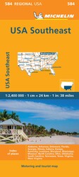 Michelin USA: Southeast Map 584