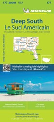 Michelin USA Deep South Including Florida Map 177