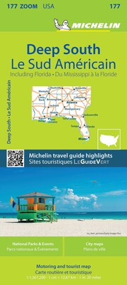 Michelin USA Deep South Including Florida Map 177 Michelin USA Deep South Including Florida Map 177