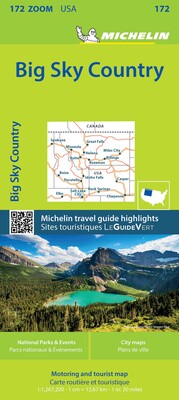 Michelin USA Big Sky Country Map 172