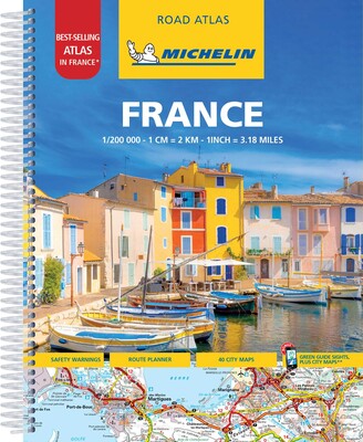 Michelin France Atlas Spiral Michelin France Atlas Spiral