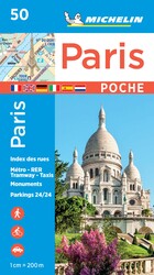 Michelin Paris Pocket Map 50 (Plan Poche) Michelin Paris Pocket Map 50 (Plan Poche)