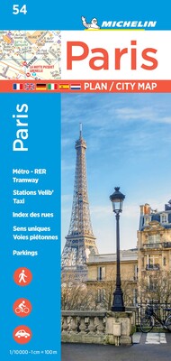 Michelin Paris Street Map + Index Map 54 Michelin Paris Street Map + Index Map 54