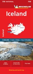 Michelin Iceland Map 750