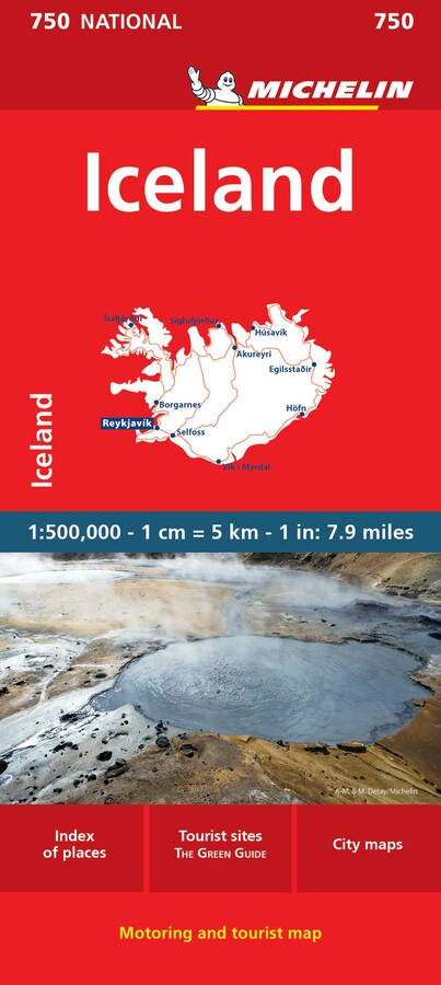 Michelin Iceland Map 750