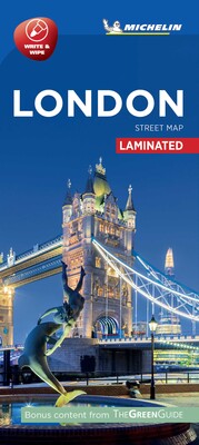 Michelin London City Map - Laminated Michelin London City Map - Laminated