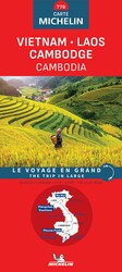 Michelin Vietnam Laos Cambodia Map 770