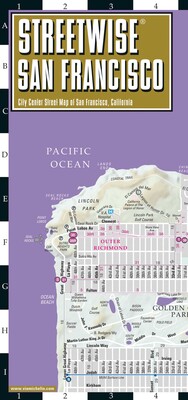 Streetwise San Francisco Map - Laminated City Center Street Map of San Francisco, California